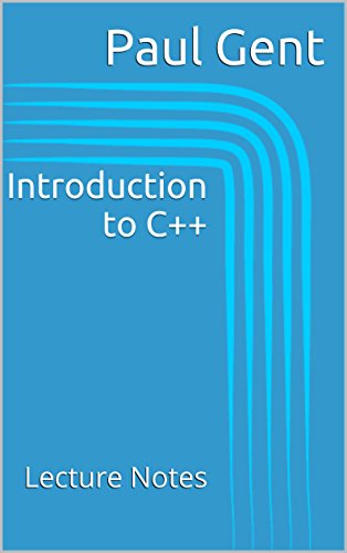 Introduction to C++: Lecture Notes book cover